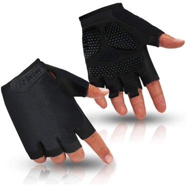 Gants de Cyclisme Hommes/femmes Gants de Vélo de Montagne Demi-Doigt Gants de Vélo Antidérapants Absorbant les Chocs Coussin en Gel Respirant Gants de Cycle
