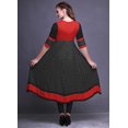 thumbnail image 4 of Bimba Kurtis Indiennes pour Femmes Imprimées, Kurti Anarkali Ligne A, Robe Décontractée, 4 of 5