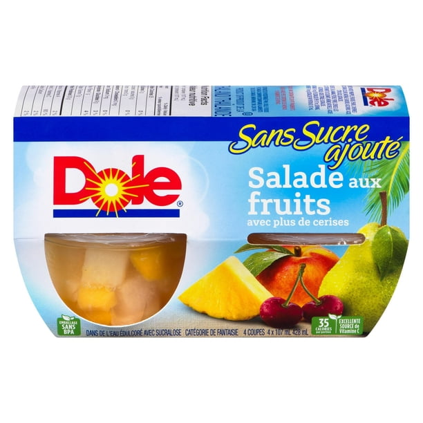 Dole Fruit Salad with Extra Cherries in Water - Walmart.ca
