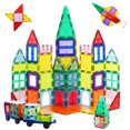 thumbnail image 1 of 108 Pcs Tuiles Magnétiques Magna Jouet de Construction Magnétique Primé avec Bac, 1 of 6