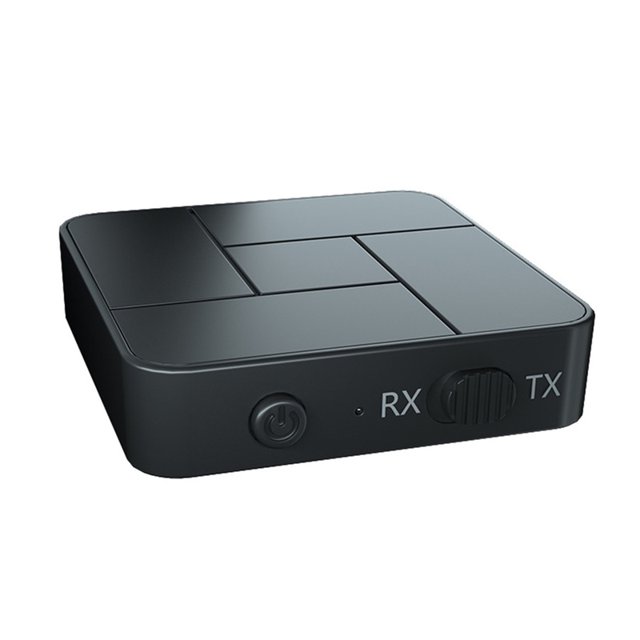 KN326 Émetteur Récepteur Bluetooth 5.0 aux RCA Adaptateur Audio Sans Fil avec Micro