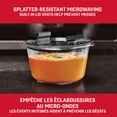 thumbnail image 3 of Rubbermaid Brilliance Round Food Storage Container, 3.5 cup (828 mL), 2 Pack, 3 of 6