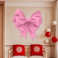 thumbnail image 4 of Leutsin Christmas Bows Decorations,Velvet Christmas Bow Ornaments,Christmas Bows and Ribbons for Trees,DIY Bowknot Material Kit Bowknot Decoration Christmas Party Set Props EVA Material Kit, 4 of 6