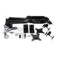 thumbnail image 3 of StarTech.com Desk Mount Dual Monitor Arm - One-Touch Height Adjustment (ARMSLIMDUO) - Mounting kit - adjustable arm - for LCD display - aluminum - black - screen size: 12"-32" - desk-mountable - for P/N: ACCSMNT, DK30A2DH, DK30C2DAGPD, DK30C2HAGPD, PXT101YUK, TB3DK2DPM2, TB3DK2DPPD, 3 of 10