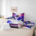 thumbnail image 5 of YST Ensemble Douillette Baseball 7 Pcs, Literie Sport Drapeau Américain, Polyester, Format Simple (7 Unités), 5 of 5