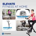 thumbnail image 3 of Stamina Products Foldable Exercise Bike with Smart Workout App for Home Fitness, 3 of 13
