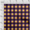 thumbnail image 1 of oneOone Polyester Lycra Fabric Gingham Check Printed Fabric 1 Yard 56 Inch Wide, 1 of 4