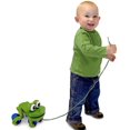 thumbnail image 3 of Melissa & Doug - Frolicking Frog Pull Toy, 3 of 3