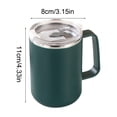 thumbnail image 3 of Tasse à Café de Voyage, Gobelet à Café Portable Réutilisable, Tasse Bouteille Isolée sous Vide, Tasse à Café Isolée avec Poignée et Couvercle, Tasse à Café Thermique sous Vide à Double Paroi en Acier Inoxydable, Tasse à Café de Voyage, 3 of 9