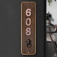 thumbnail image 4 of Self-Adhesive Modern Metal House Numbers for Door Mailbox, 7cm Height ABS Plastic Address Sign, Easy Install for Outdoor or Indoor Street Identification, 4 of 9