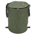 thumbnail image 2 of Camping Trash Can, 10 Gallons Large Capacity Recycle Bin 600D Oxford Cloth Pop Up Utility Container with Lid Foldable Reusable Yard Waste Bag Garbage Can for Camping Picnic Garden, 2 of 7