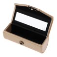 thumbnail image 2 of HILABEE Étui Porte-Rouge à Lèvres en Cuir de Qualité Supérieure Boîte de Rangement pour Sac à Main Poche avec Miroir Champagne, 2 of 8