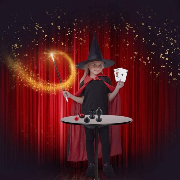 Magician Tricks Toys Set For Kids Christmas Stocking Fillers Magical Wand Set Christmas Gifts For Boys Girls