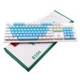 thumbnail image 1 of Dioche 104 Keys Mechanical Keyboard, Wired Real Mechanical Backlit Keyboard For PC Laptop For Game and Office, 1 of 7