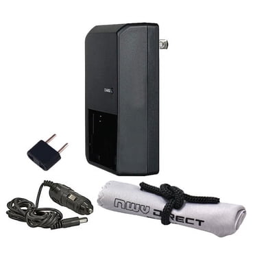 Panasonic Lumix DC-GX850 Chargeur Rapide AC & DC 'Intelligent' pour Appareil Photo + Chiffon de Nettoyage en Microfibre Direct Nw