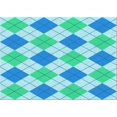 thumbnail image 1 of Ahgly Company Tapis Rectangulaire Lavable en Machine Intérieur Transitionnel Bleu, 5 Pieds x 7 Pieds, 1 of 7