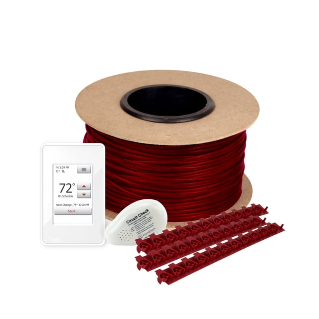 WarmlyYours TempZone Electric Floor Heating Cable Kit 90'