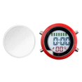 thumbnail image 4 of Abbracc Digital Alarm Clock Digital Clock Waterproof Radio Controlled Alarm Clock with, 4 of 9