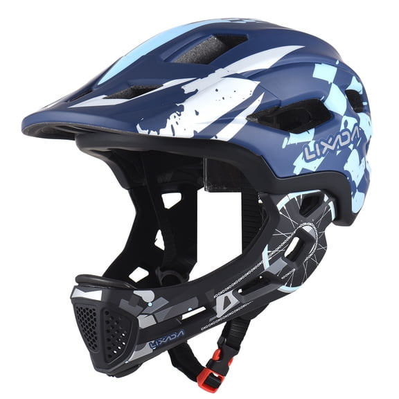 Kids Cycling Helmet Detachable Full Face Helmet Adjustable Cycling Helmet for for Children Cycling