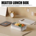 thumbnail image 3 of Réchaud Alimentaire Portable, Boîte à Lunch Chauffante en Acier Inoxydable 304 pour Pique-Nique, 3 of 7