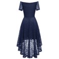 thumbnail image 4 of adviicd Robe Maxi pour Femmes Robes d'Été Décontractées Sans Manches à Bretelles Spaghetti Robe Longue de Plage Smockée Bleue,TG, 4 of 4