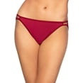 thumbnail image 1 of Vanity Fair Womens Body Shine Illumination String Bikini, 8, NH Holly, 1 of 1