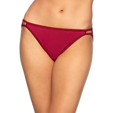 Vanity Fair Womens Body Shine Illumination String Bikini, 8, NH Holly