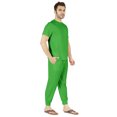 thumbnail image 2 of Inkmeso Ensemble de Pyjama Uni pour Hommes, Manches Courtes, Vêtement de Nuit à Col Rond, Ensemble de Pj, 2 of 7