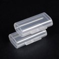 thumbnail image 4 of Unique Bargains 5 Pcs Battery Storage Case Holder Storage Transparent 2 x AAA Batteries Capacity, 4 of 5
