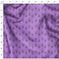 thumbnail image 4 of Soimoi Purple Poly Georgette Fabric Bouquet Floral Decor Fabric Printed Yard 42 Inch Wide, 4 of 5