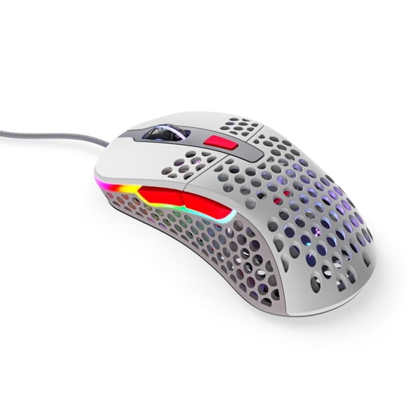 Xtrfy M4 RGB Ultra Lightweight Mouse, Dust and splash resistant 16,000 DPI1000 Hz polling rate