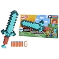 thumbnail image 3 of Nerf Minecraft Sword Dart Blaster, 8 Nerf N1 Darts, 3 of 10