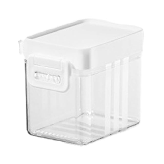 SLYNSHome Airtight Food Storage Containers with Lids,Stackable Push-Button Plastic Pantry Storage Containers Kitchen Storage & Organization - 3.5 inch