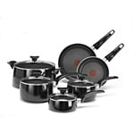 T-fal Expert 10-Piece Aluminum Cookware Set