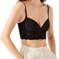 thumbnail image 1 of Bra Womens Low Back Bra Lace Glossy U Shape Backless Bra, 1 of 5