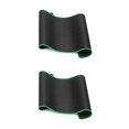 thumbnail image 3 of Transemion 2020 Hot Non Wear Resistant Computer Notebook Soft Edge Seamed Mouse Pad Office Rubber Fabric Mat green 280*350*3mm 2Set, 3 of 6
