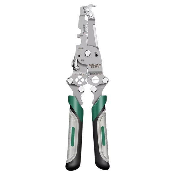 18 In 1 Foldable Wire Stripper Multifunctional Tool Bag Crimper Cutter Pliers For Electrical Work Electrician Kit