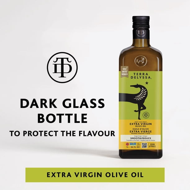 Terra Delyssa Premium Extra Virgin Olive Oil 1L - Walmart.ca