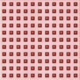 thumbnail image 1 of Ahgly Tapis d'Intérieur Lavable en Machine Carré Rouge, 6 Pieds Carré, 1 of 7