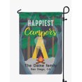 thumbnail image 1 of Printtoo Multicolore Happiest Campers CampingFlagpersonnalisé Drapeaux de Camping Personnalisés pour Campeurs Double Face CampingFlag, 1 of 4
