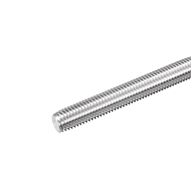 Unique Bargains Tige Entièrement Filetée M14 x 500mm 2mm Pas de Filetage 304 Acier Inoxydable Tiges Filetées à Droite Goujons