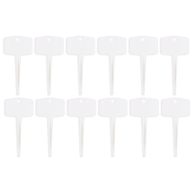 Pisexur Flower Inserting Ground Card Gardening Label Plant Name Sign 12PC on Clearance