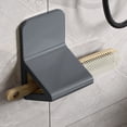thumbnail image 4 of Repose-pieds de Douche, 2 Pcs Repose-Pieds de Douche Tabouret Repose-Pieds de Douche Repose-Pieds de Rasage avec Support Antidérapant pour Pédale de Douche pour Raser les Jambes Sans Perçage Mural Triangulaire, 4 of 7