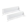 thumbnail image 1 of Rev-A-Shelf 14" Tip Out Accessory Tray, Tab Stops, White, 2 Pack, 6562-14-11-52, 1 of 8