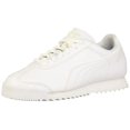 thumbnail image 2 of PUMA Boys' Roma Basic PS-K Sneaker, White/Gray Viol, 11 M US Little Kid, 2 of 3
