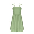 thumbnail image 4 of FAIWAD Robes pour Filles Froncées à Étages à Bretelles Ajustables Robe Camisole Fluide Enfants Filles Fête Ligne A Robes Formelles, 4 of 6