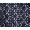 thumbnail image 4 of oneOone Polyester Lycra Fabric Leaves & Floral Block Printed Fabric 1 Yard 56 Inch Wide, 4 of 4