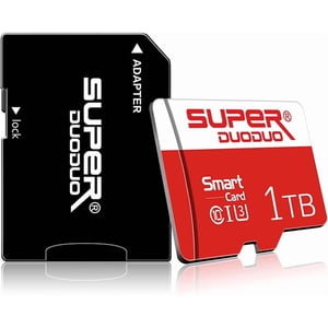 1024 Micro SD Carte WITH SD CARD ADAPTER FOR Dash Cam, CaHZorder, Surveillance, classe haute vitesse drone 10 Micro SDXC UHS-I MICRO SD Carte mémoire 1024 Pour Smartphone Computer Game Console