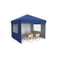 thumbnail image 2 of 10 X 10ft Pop-Up Canopy, Foldable Outdoor Sunshade Shelter, One-Push Setup Tent for Events, Parties, Camping and Commercial Use, Instant Setup Tent Shelter, with 3 Removable Sidewalls, 2 of 7