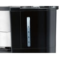 thumbnail image 2 of Cafetière goutte à goutte programmable Hamilton Beach, 12 tasses, avec carafe en verre, noire (46895), 2 of 7